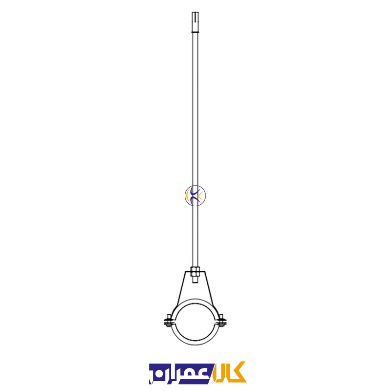 بست روکش دار رگلاژی ½2 اینچ کانکت