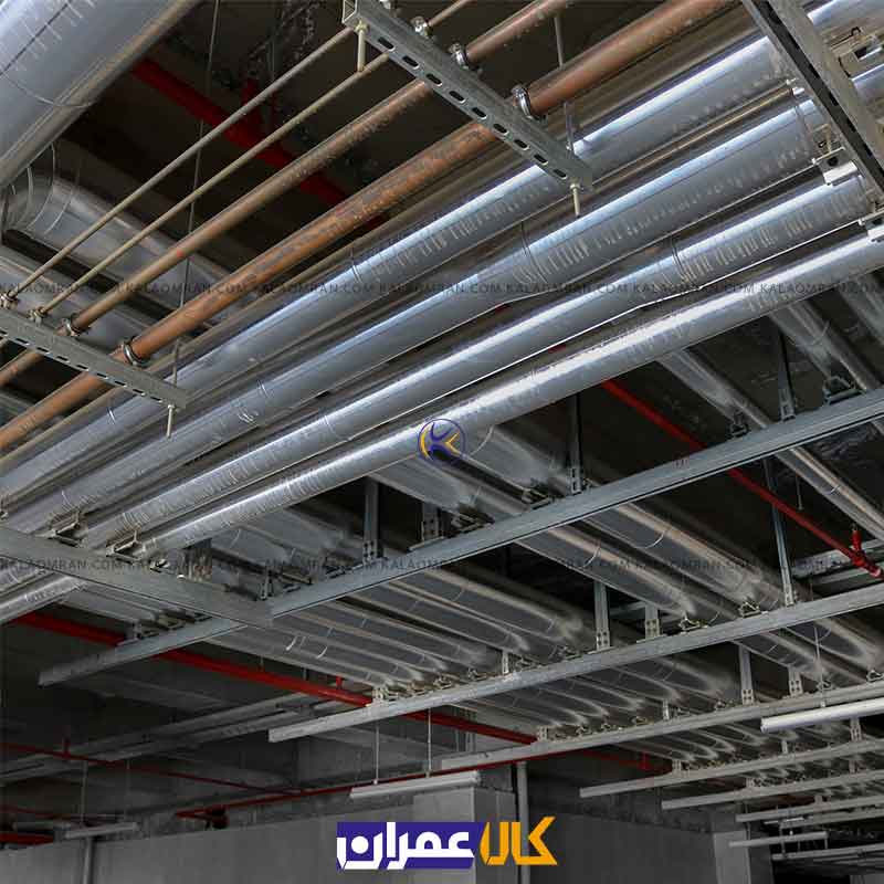 بست روکش دار دو پیچ 5 اینچ کانکت