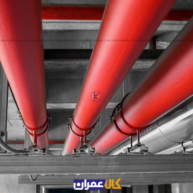 بست روکش دار تک پیچ 1/2 اینچ کانکت