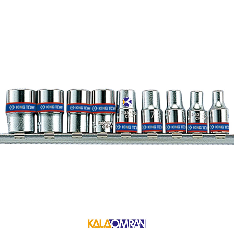 ست بکس 9 عددی درایو 1/4 اینچ مدل 2509MR کینگ تونی