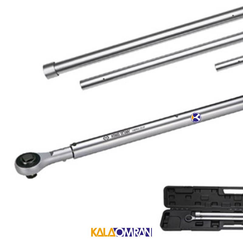 آچار ترکمتر جغجغه ای تقه ای درایو 1 اینچ مدل 34862-3FF کینگ تونی