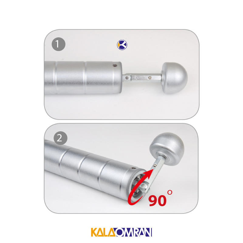 آچار ترکمتر تقه ای درایو 1 اینچ مدل 3485G-1DB کینگ تونی