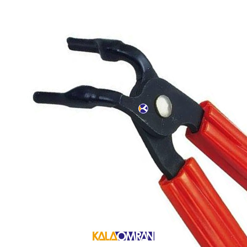 انبر دم پهن سر کج مدل 9C0102 فورس
