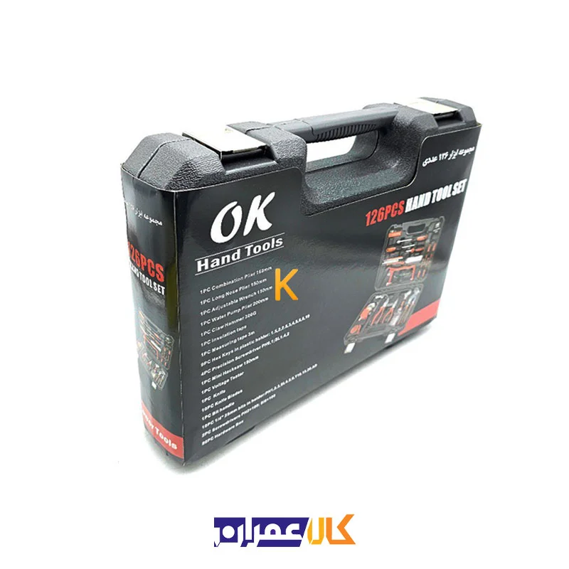 مجموعه کیف ابزار ۱۲۶ عددی اوکی