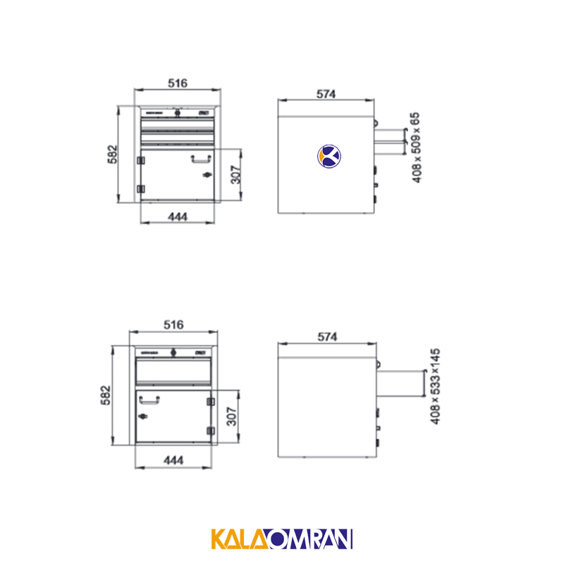 میز کار حرفه ای شاهرخ ابزار کد T120W
