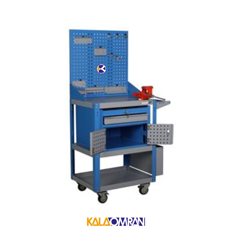 جعبه ابزار مونتاژ کاری شاهرخ ابزار کد 800B