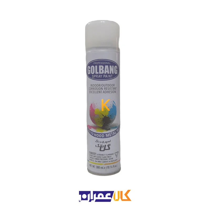 اسپری رنگ گلبانگ حجم 300 میلی لیتر