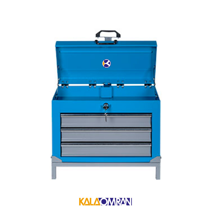 جعبه ابزار نیمه پرتابل شاهرخ ابزار کد 524G