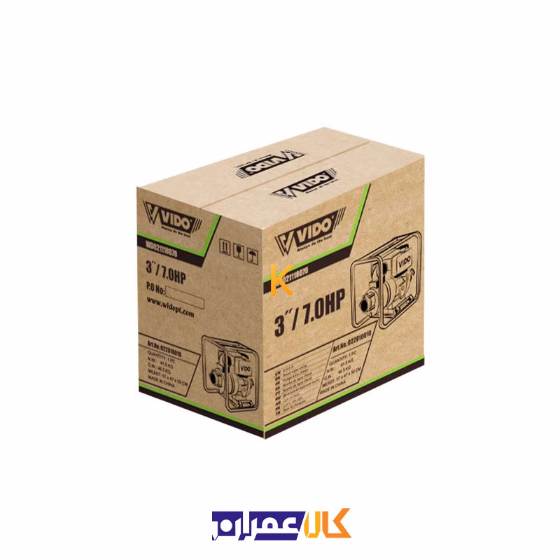 پمپ آب بنزینی دیزل 3 اینچ مدل WD021118070 ویدو