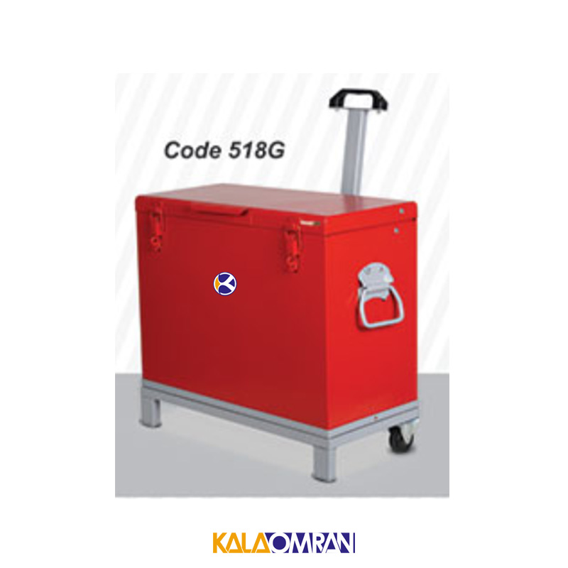 جعبه ابزار صندوقی شاهرخ ابزار کد 518G