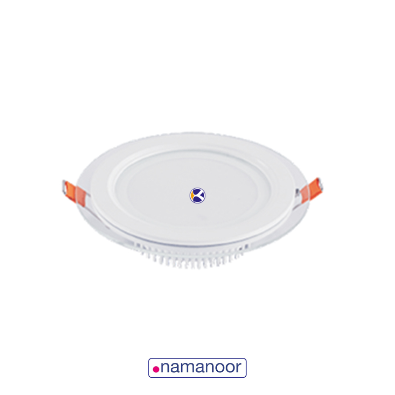 پنل توکار 18 وات دور شیشه با سایز برش 160mm نمانور