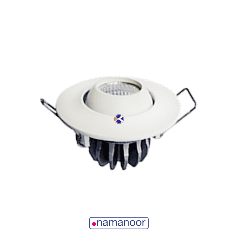 سیلندری دایره ای 3 وات سری 303 با سایز برش 50mm نمانور