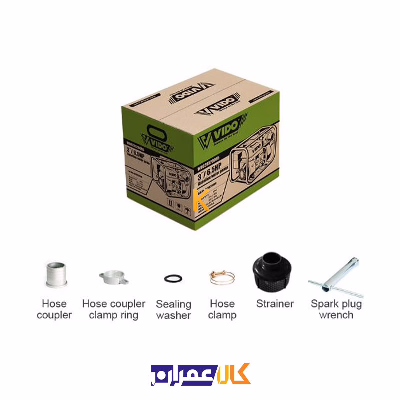 پمپ آب بنزینی 3 اینچ مدل WD020328065 ویدو