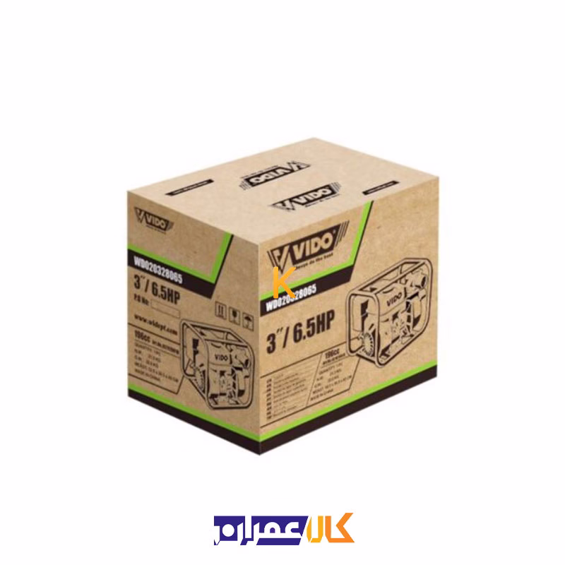 پمپ آب بنزینی 3 اینچ مدل WD020328065 ویدو