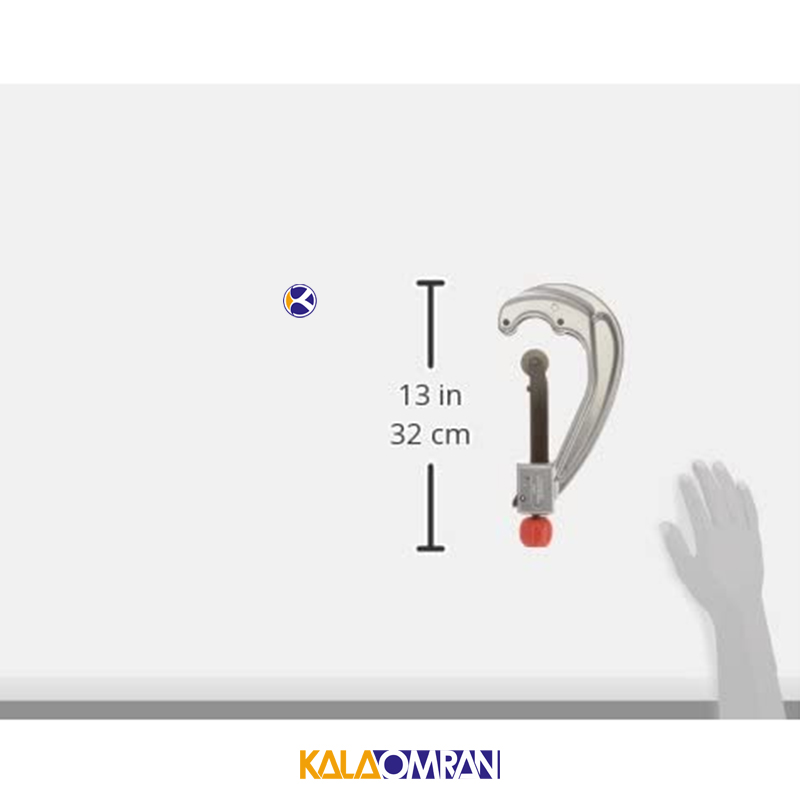 آچار لوله بر 1 1/2 - 4 اینچ مدل 31657 ریجید