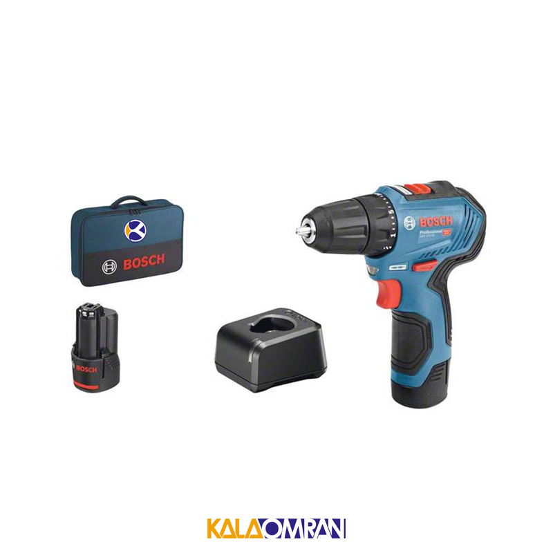 دریل پیچ گوشتی شارژی BRUSHLESS مدل GSR 12V-30 بوش