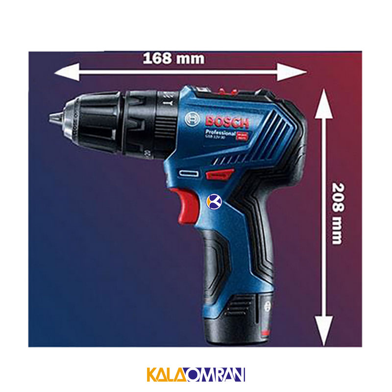 دریل پیچ گوشتی شارژی BRUSHLESS مدل GSR 12V-30 بوش