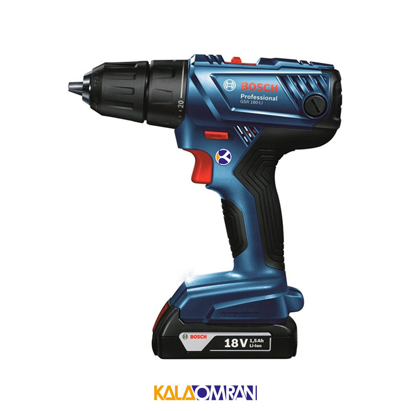 دریل پیچ گوشتی شارژی مدل GSR 180-Li بوش