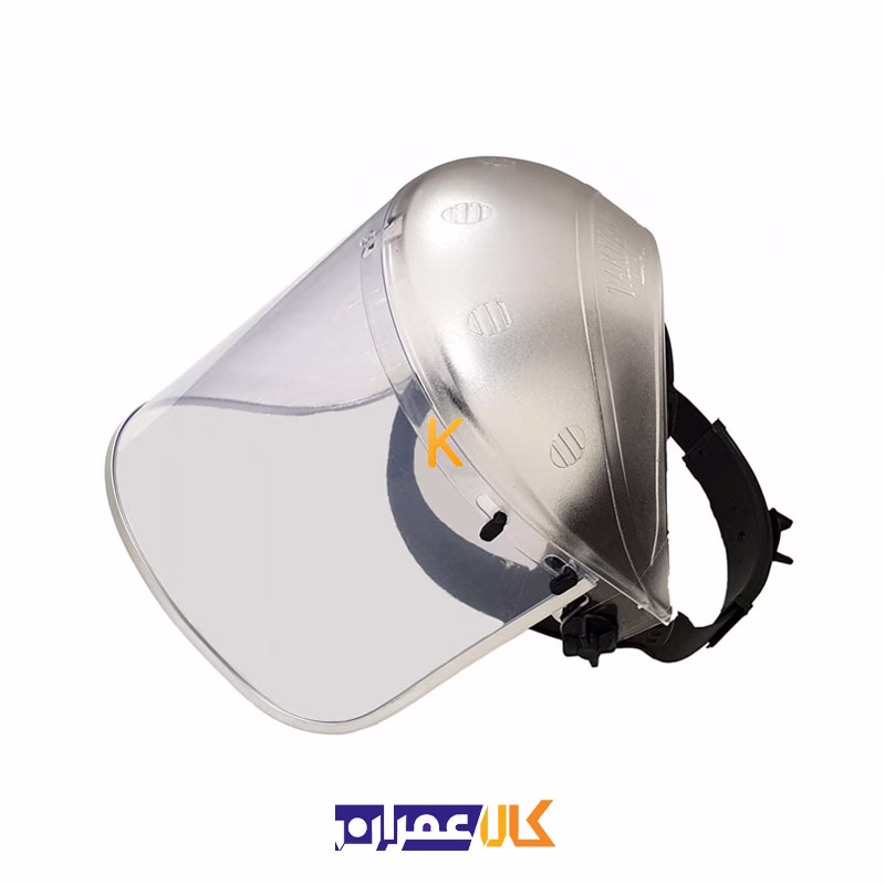 شیلد محافظ صورت شفاف تک پلاست (قاب سفید)