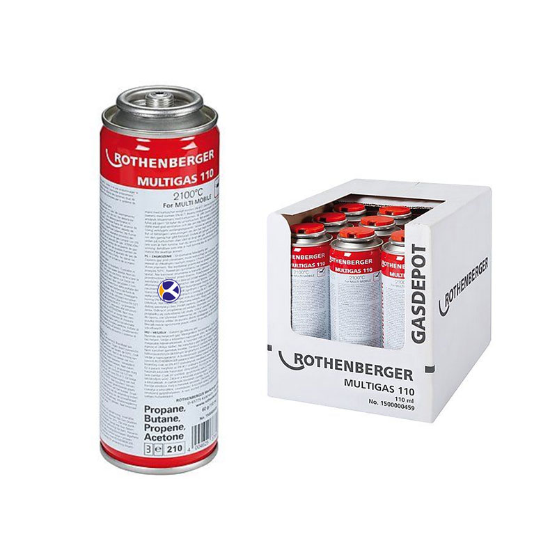 کپسول گاز مدل Multigas 110 روتنبرگر