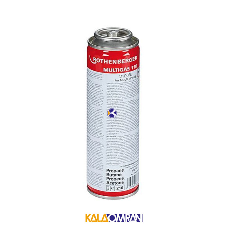 کپسول گاز مدل Multigas 110 روتنبرگر