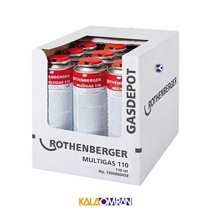کپسول گاز مدل Multigas 110 روتنبرگر