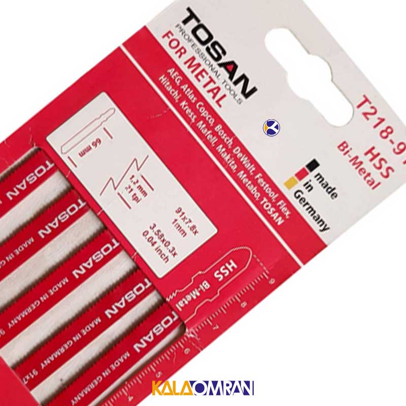 تیغه اره عمودبر مدل T218-91 توسن
