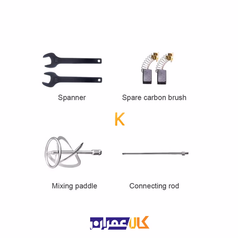 دریل همزن گیربکسی 1400 وات مدل WD012411400 ویدو