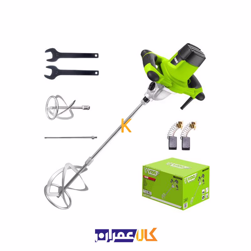 دریل همزن گیربکسی 1400 وات مدل WD012411400 ویدو