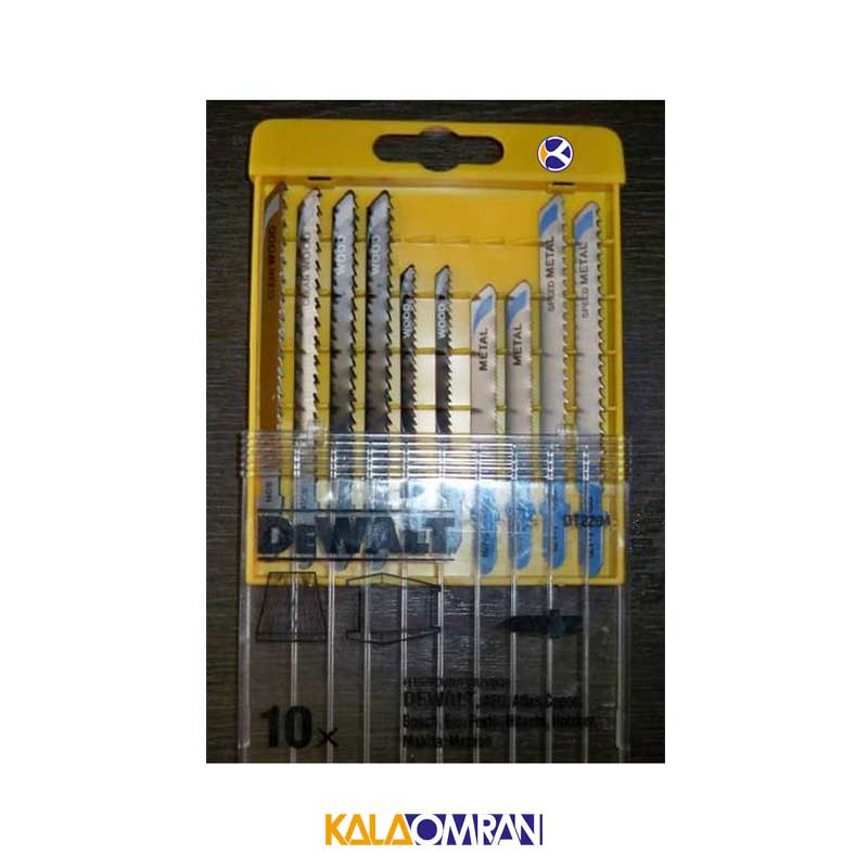 مجموعه 10 عددی تیغ اره عمود بر مدل DT2294 دیوالت