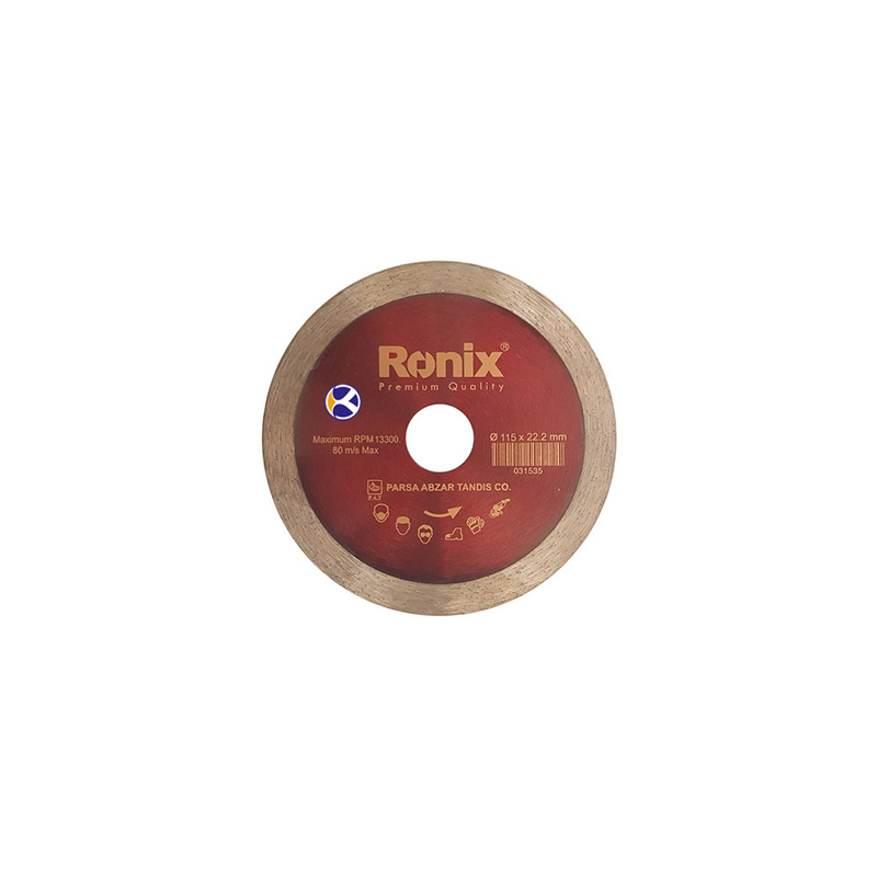صفحه مینی فرز سرامیک بر مدل RH-3507 رونیکس