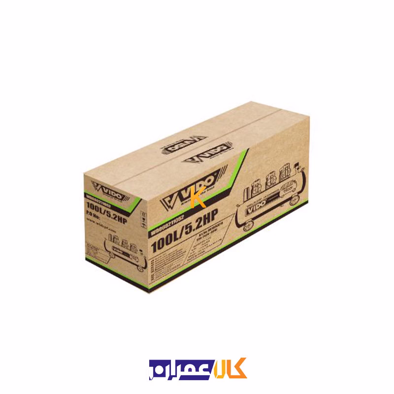 کمپرسور باد سایلنت 100 لیتری مدل WD060211052 ویدو