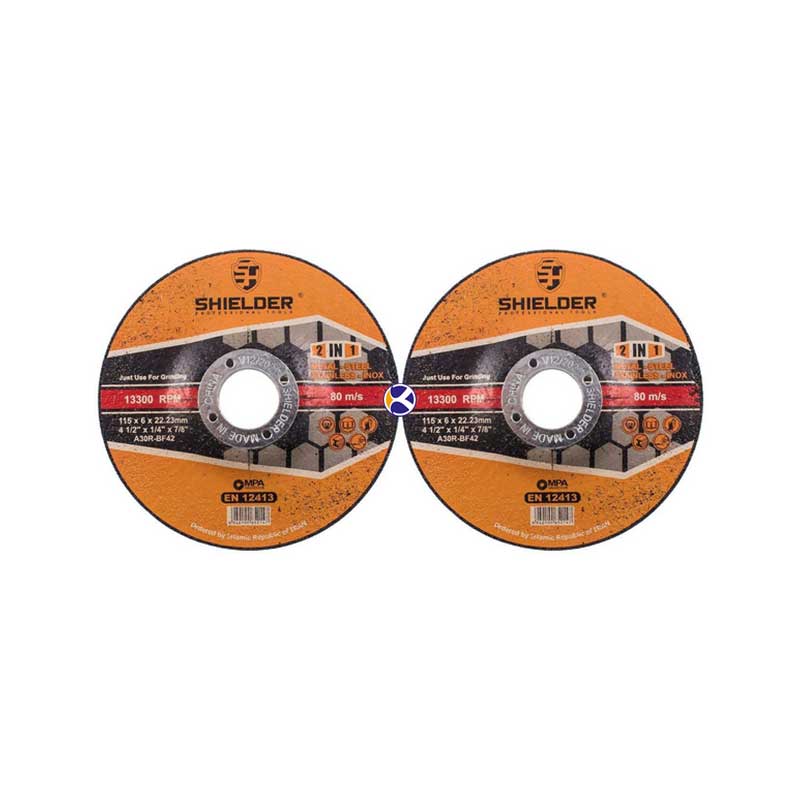 مجموعه 2 عددی صفحه سنگ ساب مدل SH1156-2 شیلدر