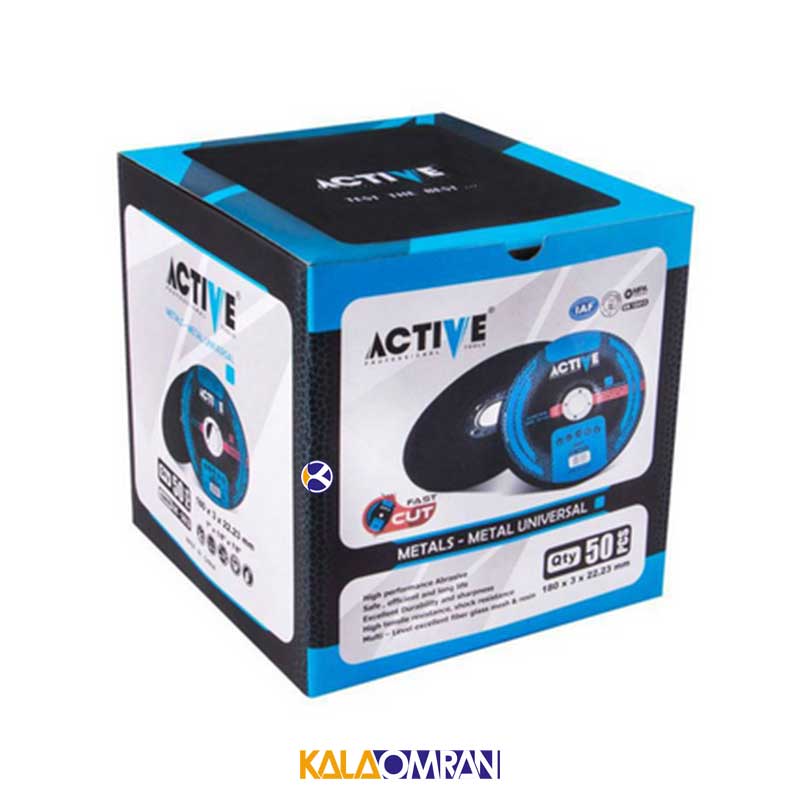 مجموعه 10 عددی صفحه سنگ برش آهن مدل AC5013 اکتیو تولز