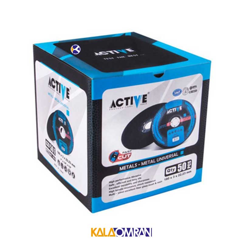 مجموعه 2 عددی صفحه سنگ برش آهن مدل AC5013 اکتیو تولز