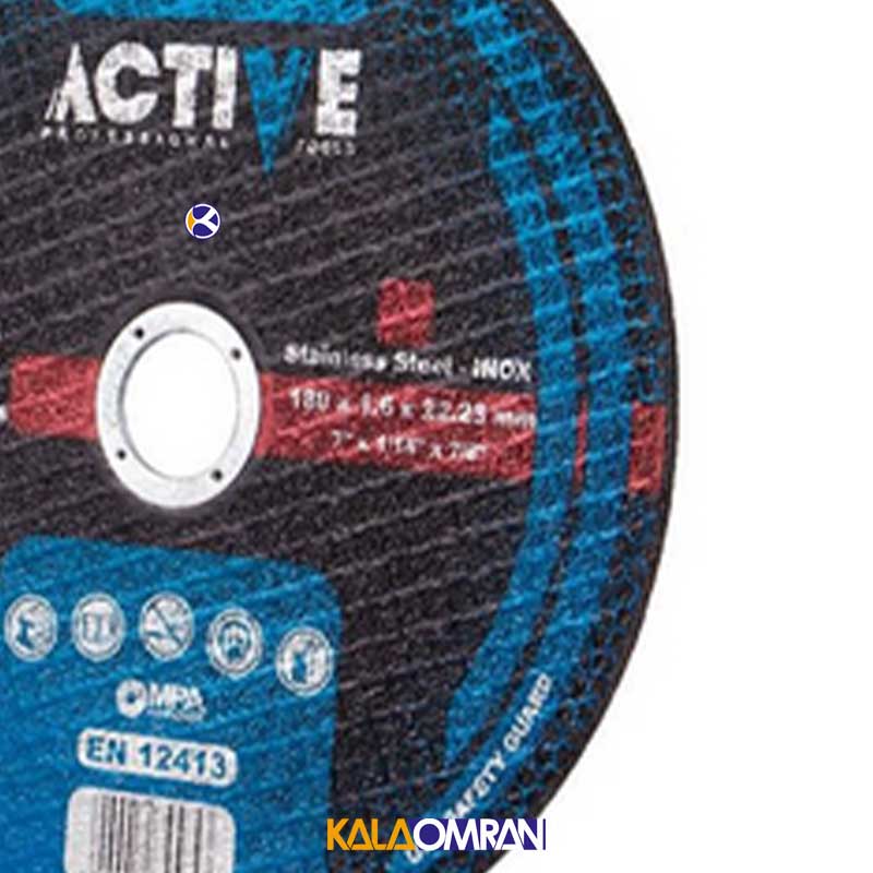صفحه سنگ برش استیل مدل AC51116 اکتیو تولز