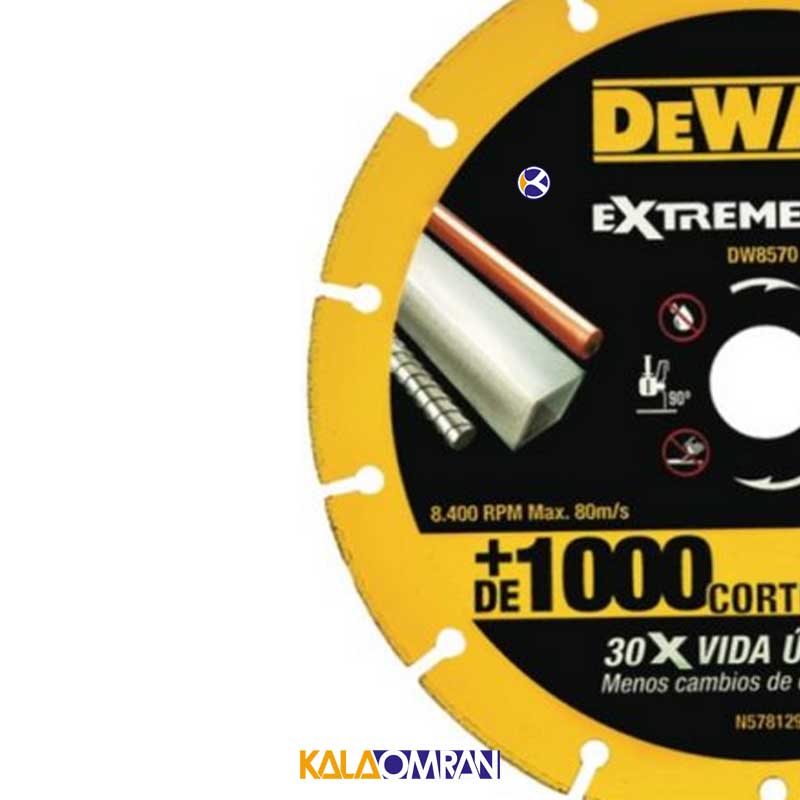 صفحه برش فلز مدل DW8570 دیوالت
