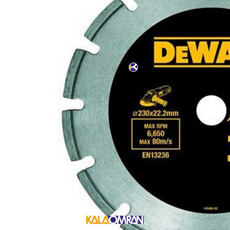صفحه برش گرانیت (الماسه) مدل DT3763 دیوالت