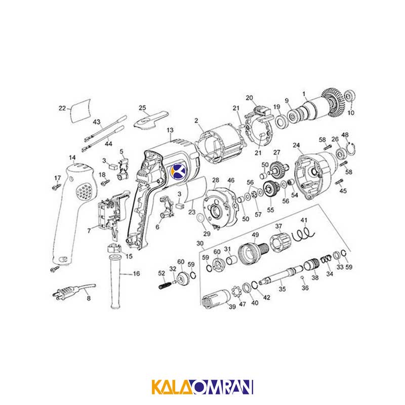 پیچ گوشتی برقی مدل DW269 دیوالت