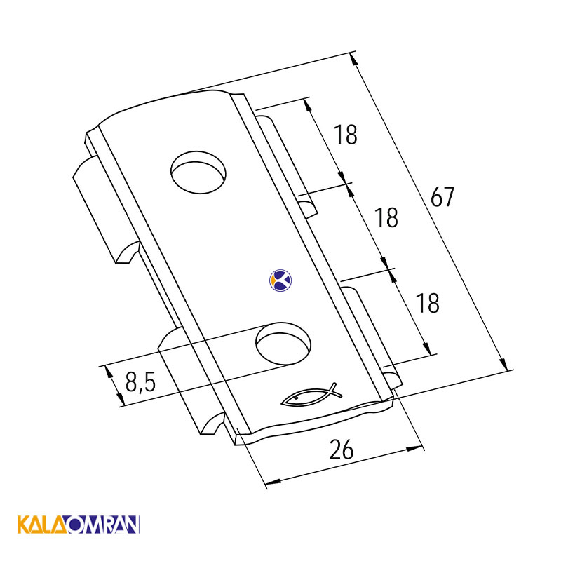 اتصال تخت طولی SV 31 فیشر
