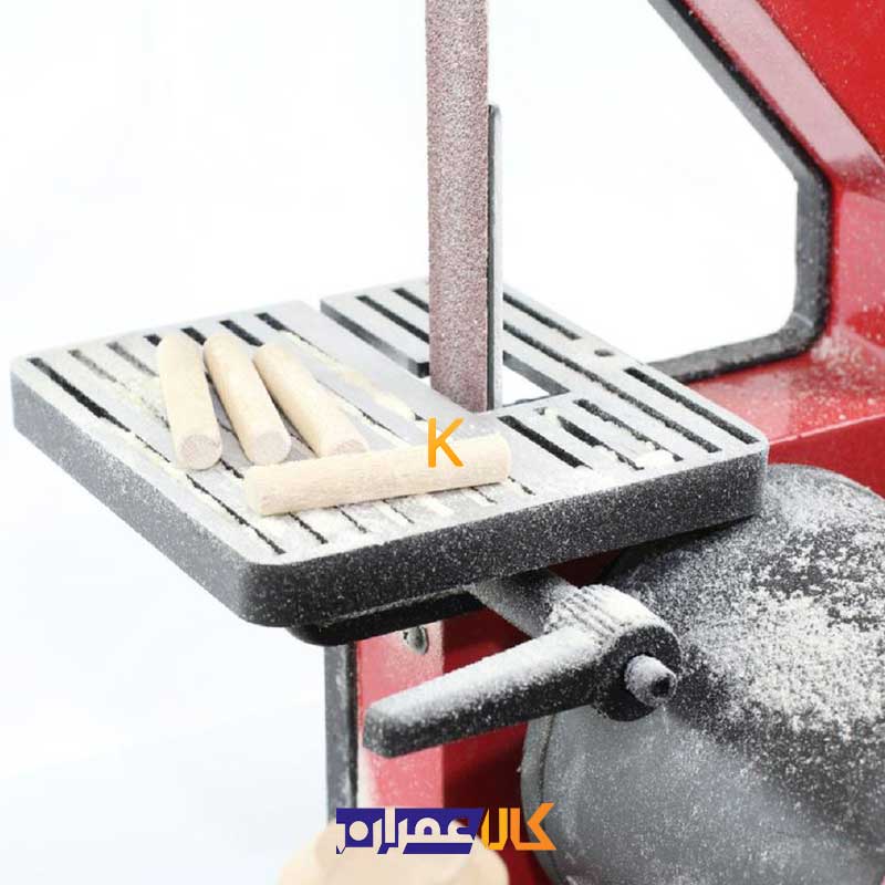سنباده نواری و دیسکی رومیزی مدل BDS-100 محک